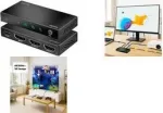 HDMI skirstytuvas, 1x2 prievadai, 4K/60 Hz, HDCP, EDID, HDR, CEC, keitiklis (HD0066)