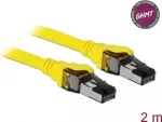 Tinklo kabelis DeLOCK 86582 Cat8.1 2m geltonas
