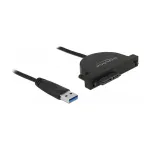 DeLOCK 64048 sąsajos plok&scaron;tė USB Type-A į Slim SATA