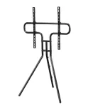 Hama 00220870 juodas molberto tipo televizoriaus stovas, laisvai stovintis, su auk&scaron;čio reguliavimu, televizoriams iki 75 colių (190,5 cm), VESA 600x400, apkrova iki 40 kg