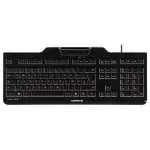 CHERRY KC 1000 SC klaviatūra Universali USB AZERTY Belgijos juoda