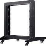 Stovas atviras Inter-Tech SRA-6612 12U Juodas 300 kg talpa