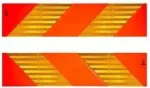At&scaron;vaitinis įspėjamasis ženklas IWH 97609, stačiakampis 565&times;130 mm, atitinka ECE 70.01
