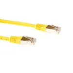 ACT Yellow 5 m F/UTP CAT5E pataisos laidas su RJ45 jungtimis