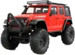 Radijo valdomas krovininis visureigis Amewi AMXRock 4WD 1:16 RTR raudonas