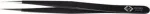 Pincetas c.k tools T2379D ESD 120mm smulkus antgalis precizinis nerūdijantis plienas