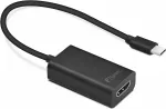 UMP-HDMI4K USB Type-C į HDMI4K adapteris juodas 20cm kabelis
