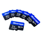 iStorage microSD kortelė, 64 GB, microSDXC, UHS-I U3, V30, A1, Class 10