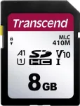 Transcend 410M 8 GB microSDHC UHS-I atminties kortelė (TS8GSDC410M)