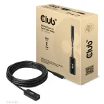 Club 3D CAC-1536 USB 3.2 Gen2 Type-C į Type-A prailginimo kabelis, 10 Gbps, ki&scaron;tukas/lizdas, 5 m, juodos spalvos