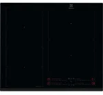Electrolux EIV64453 Juoda įmontuojama 60 cm zoninė indukcinė kaitlentė su 4 zonomis