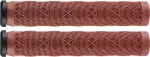 Native Emblem Grips Bordo - Burgundy TPR Rubber Scooter Grips with Bar Ends
