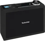 TechniSat DigitRadio 23 ASA Black DAB+/FM Under-Cabinet Radio su Bluetooth ir ASA funkcija