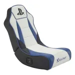X Rocker Geist 2.0 PlayStation Floor Rocker Gaming Chair su 2.1 garso sistema &ndash; balta/mėlyna