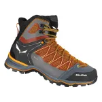 Salewa Mountain Trainer Lite Mid GTX Trekking Boots - Black/Carrot, EU 46.5