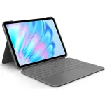 Klaviatūros dėklas Logitech Combo Touch QWERTY danų, suomių, norvegų, &scaron;vedų Smart Connector pilka