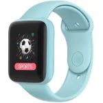 iWear M7 Smart & Fit Watch su 1,3 inch IPS jutikliniu ekranu, medijos valdymu, &scaron;irdies ritmo ir kraujospūdžio matavimu, &scaron;viesiai mėlyna