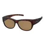 Polaroid Ancillaries PLD9004SMQU Unisex akiniai su poliarizuotais rudais lę&scaron;iais, Havana/Tortoise rėmeliu