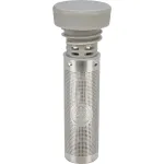 24Bottles Infuser Lid Grey &ndash; nerūdijančio plieno ir silikono užsukamas dangtelis su infuzoriumi