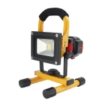 Synergy 21 LED AKKU Construction Spotlight 10W Geltona/&Scaron;alta Balta Slankikliu