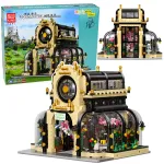 LEAN TOYS Statybiniai Blokeliai Botanikos Sodo Oranžerija su LED &Scaron;viesa 2147 Detalių