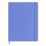 Moleskine Classic Notebook Hard Cover A4 Plain Hydrangea Blue