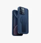 UNIQ Heldro Mag dėklas, skirtas iPhone 15 Pro Max 6,7 colio, su MagClick įkrovimu, ultramarino giliai mėlynas