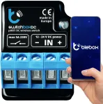BLEBOX SwitchBoxDC Wi-Fi relės modulis 1 kanalas 10A 12-24V DC