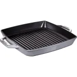 Grill keptelė Staub 40511-785-0 33 cm Indukcinė Grafito Pilka