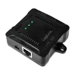LogiLink POE005 PoE skirstytuvas, 1 prievado Gigabit, maks. 24 W, IEEE 802.3af/at, juodas
