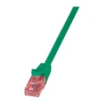 Logilink Cat.6 U/UTP pataisos kabelis žalias 5m PrimeLine