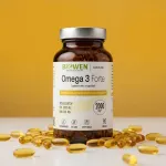 BWN BIOWEN Omega 3 Forte 1000 mg EPA, 500 mg DHA &ndash; maisto papildas žmonėms &ndash; 90 kapsulių