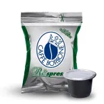 Caff&egrave; Borbone Respresso kavos kapsulės be kofeino, tinkamos Nespresso, 50 vnt., po 5 g