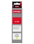 Activejet AC-G46Y geltonas ra&scaron;alo papildymo buteliukas, skirtas Canon GI-46Y, 135 ml, Supreme serija