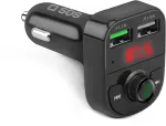 SBS TECARFM2USB Bluetooth FM siųstuvas su laisvų rankų įranga ir dvigubu USB įkrovimu