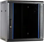 DSIT 12U sieninis serverių kabinetas su stiklo durimis 600x450x634 mm