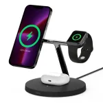 Belkin BoostCharge Pro belaidė įkrovimo stotelė su MagSafe, 15 W, juoda