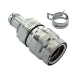 Koolance QDT3 Viton greito atjungimo mova, moteri&scaron;ka, skydinė - 10 mm vidinis skersmuo (3/8 colio)