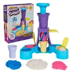 Spin Master Kinetic Sand Soft Serve Station 6068385 žaidimo smėlis, 396 g, nuo 36 mėnesių