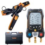 Testo 550s Smart Set skaitmeninis kolektorius su Bluetooth ir spaustuko zondais 0564 5502