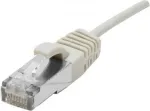 Dexlan Cat. 6A S/FTP (PiMF) itin plonas LSZH tinklo kabelis, pilkas, 10,0 m, su apsauga nuo užkabinimo 858706