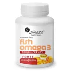 Aliness Fish Omega 3 FORTE, trigliceridai 500/250 mg, 90 gelinių kapsulių