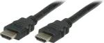 SECOMP STANDARD HDMI Ultra HD kabelis su Ethernet, ST/ST, juodas, 1 m (S3700)