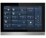 Busch-Jaeger IP touch 10 LAN/WLAN H8237-4B-03 i&scaron;maniojo namo valdymo skydelis, 10,1 colio jutiklinis ekranas, juodas 2TMA130050B0058