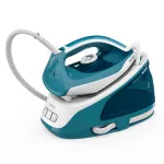 Tefal Express Easy SV6131E0 garinė lyginimo stotis, 5,8 bar, 120 g/min, 350 g/min garų &scaron;uoras, 1,7 l, automatinis i&scaron;jungimas, balta/turkio
