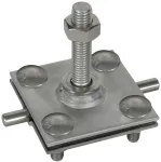 DEHN jungiamoji spaustukas V4A apvaliems 7-10 mm / plok&scaron;tiems 30-40 mm 478149