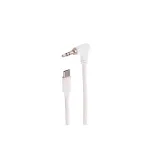 SHIVERPEAKS BS14-08226 3,5 mm kampinis į tiesų audio kabelis, baltas, 0,9 m