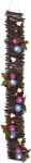 EUROPALMS LED rožių girlianda, 120cm, balta 83330320