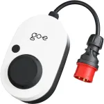 Go-e Charger Gemini flex 11 kW mobili įkrovimo stotelė, 16 A CEE, balta