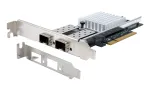 EXSYS Dual 10 Gigabit SFP+ tinklo valdiklis PCIe x8, Intel 82599ES lustas EX-60232